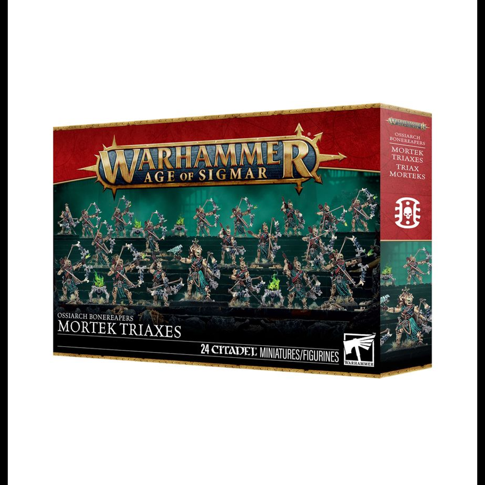 Warhammer Age of Sigmar: Ossiarch Bonereapers - Mortek Triaxes (New Arrival)