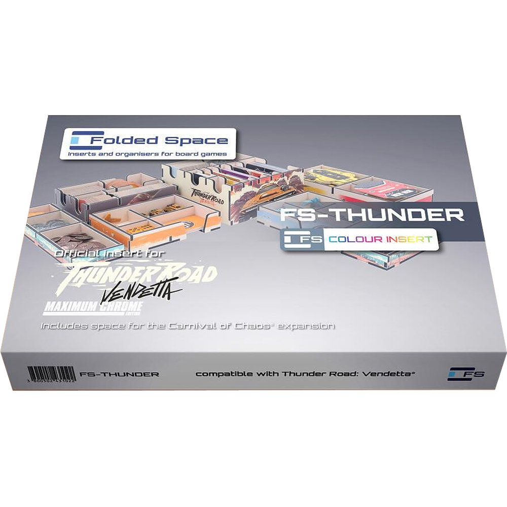 Box Insert Color: Thunder Road: Vendetta Maximum Chrome (New Arrival)