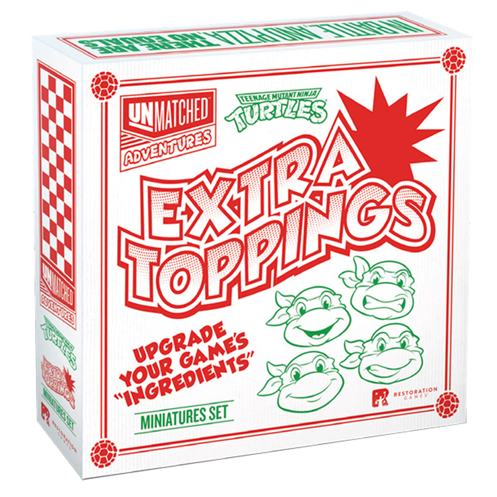 Unmatched Adventures: TMNT Extra Toppings Miniature Pack (Preorder)