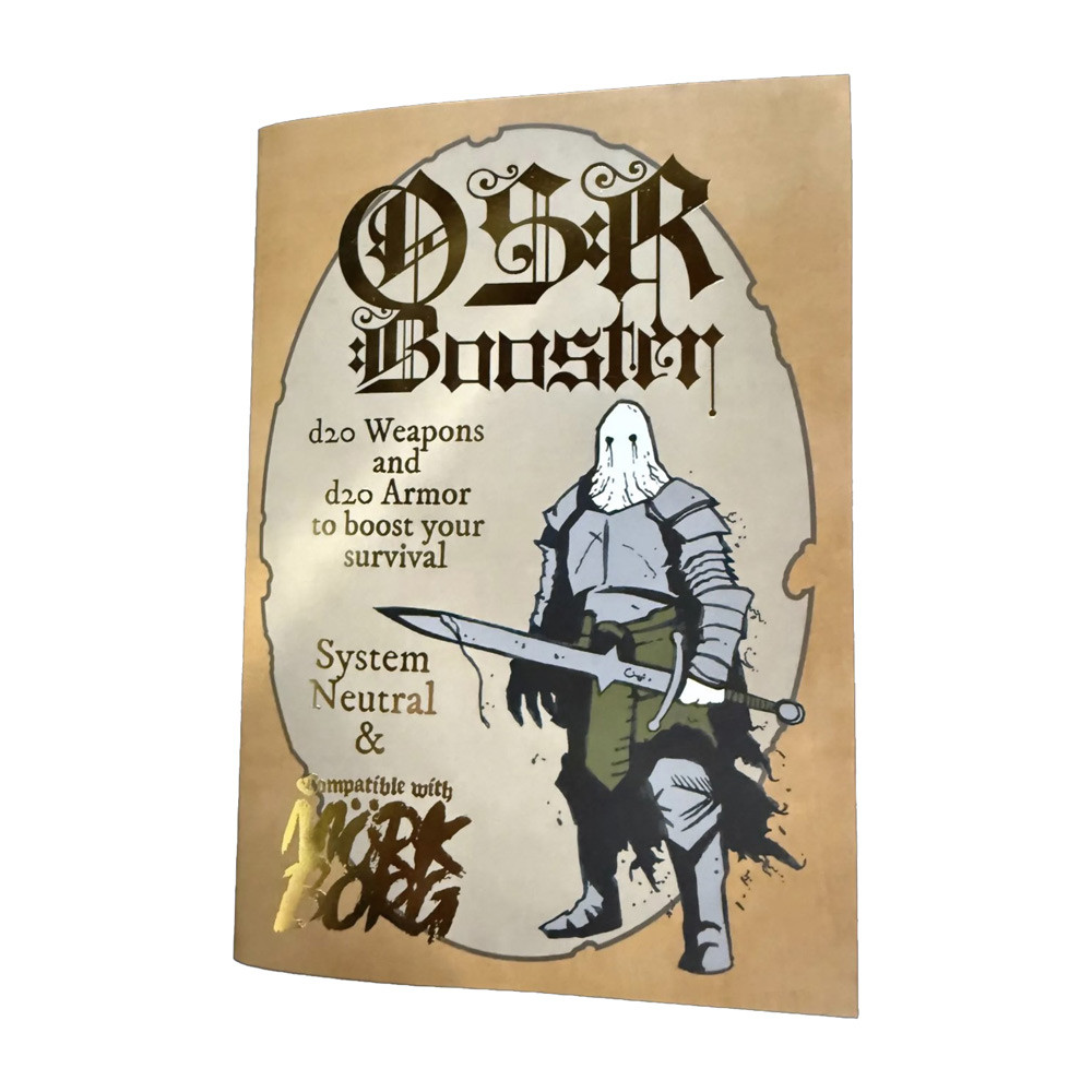 OSR Booster (Mork Borg RPG Compatible) (Preorder)