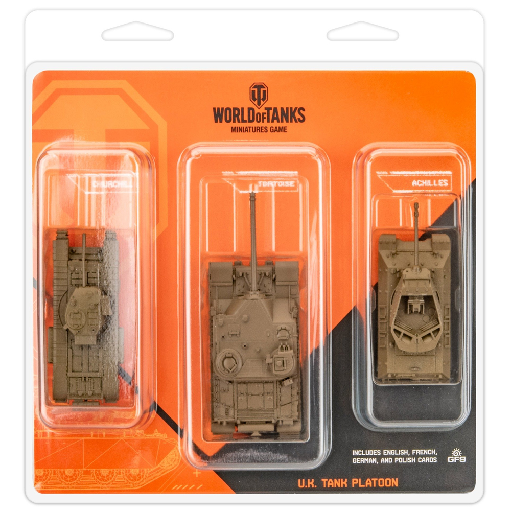 World of Tanks: W17 UK - Churchill I, Tortoise, Achilles