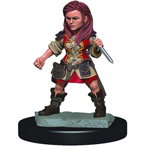 D&D Premium Painted Figure: W3 Female Halfling Rogue