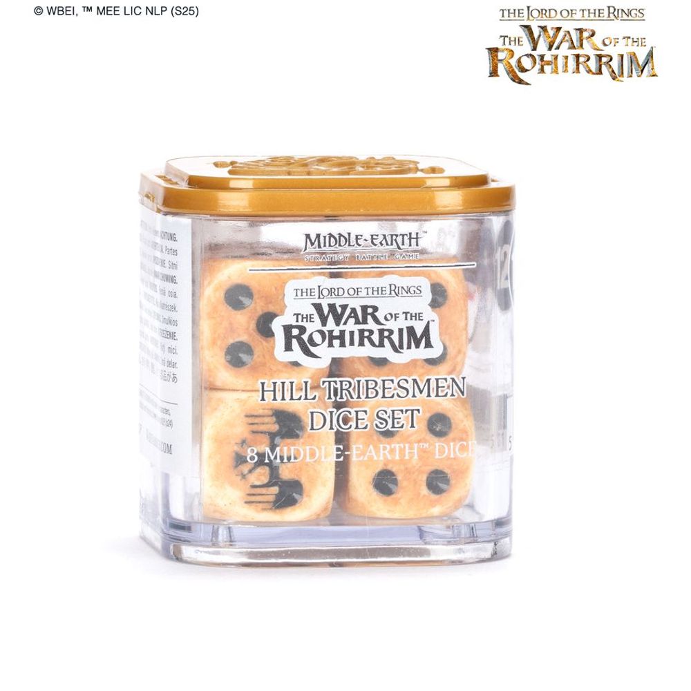 Middle-Earth SBG: Dice Set - Hill Tribesmen (8)