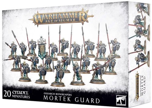 Warhammer Age of Sigmar: Ossiarch Bonereapers - Mortek Guard