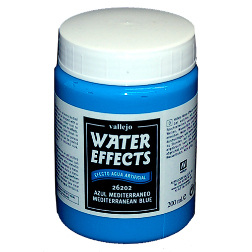 Vallejo Water Effects: Mediterranean Blue (200ml)