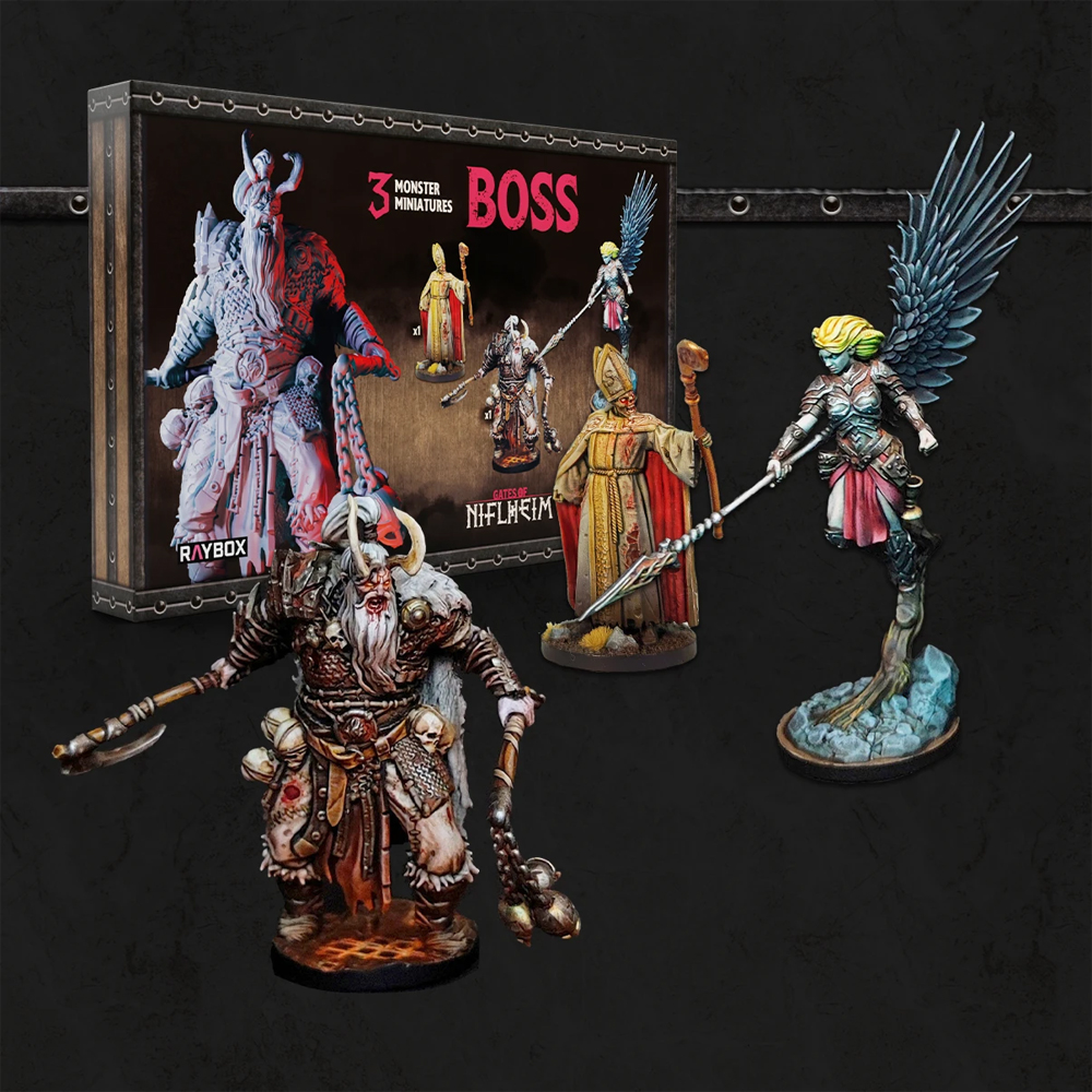 Gates of Niflheim: Boss Miniatures Set (Preorder)