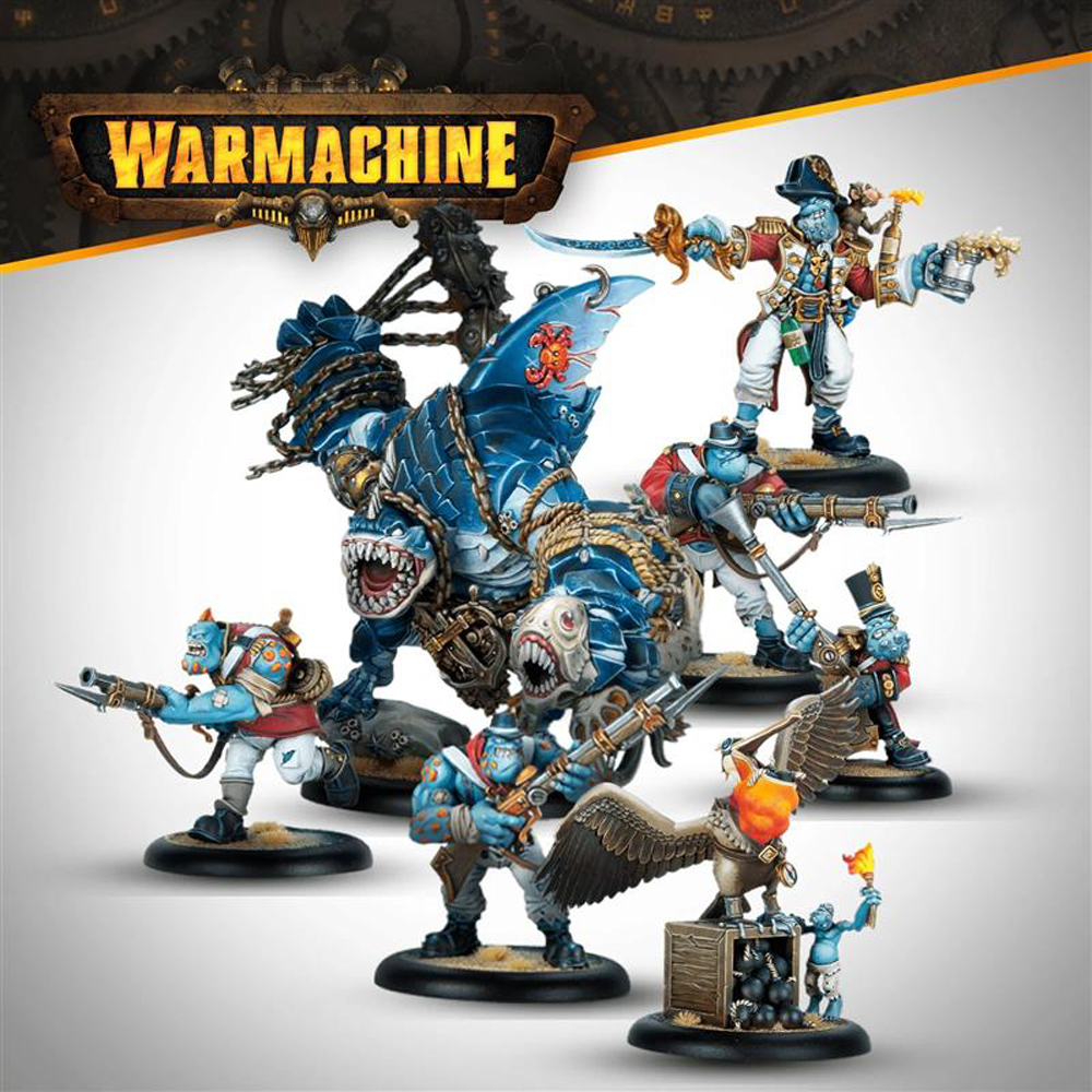 Warmachine: Southern Kriels Command Cadre Foulblood's Armada