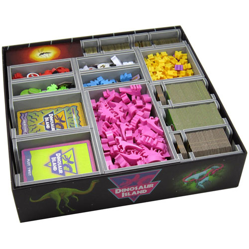 Box Insert: Dinosaur Island Core or Totally Liquid Expansion (Standard or X-treme Version)