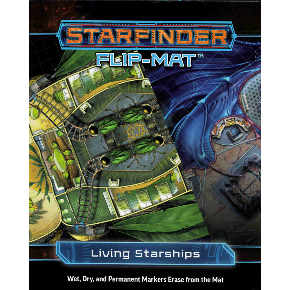 Starfinder RPG: Flip-Mat - Living Starships