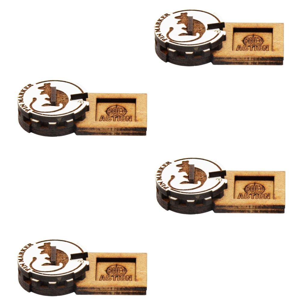 Bolt Action: MDF Unit Pin Markers - British 8th Army (Preorder)