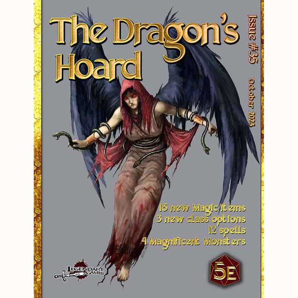 The Dragon's Hoard #35 (D&D 5E Compatible) (Last Chance)