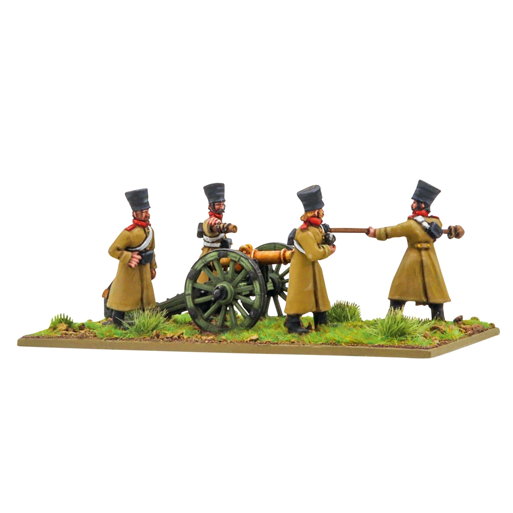 Black Powder: Crimean War - Cossack Artillery & Crew