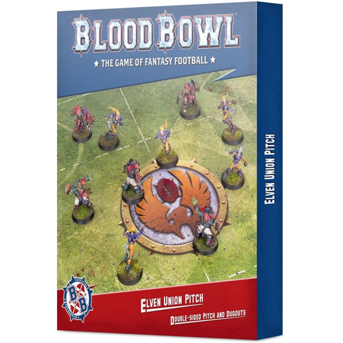 Blood Bowl: Elven Union Team - Pitch & Dugouts (Clearance)