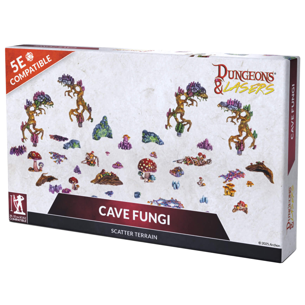 Dungeons & Lasers: Cave Fungi Scatter Terrain