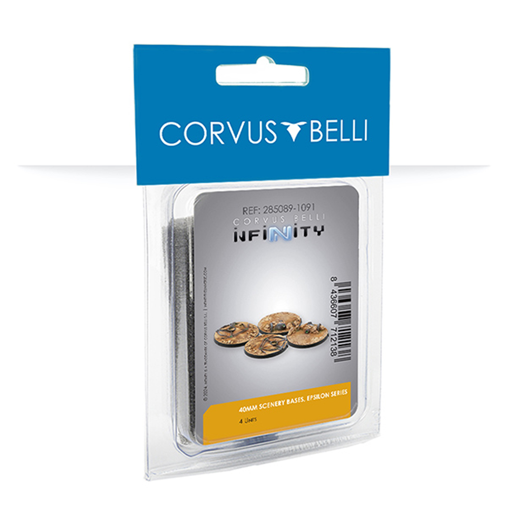 Infinity: 40mm Scenery Bases, Epsilon Series (4)