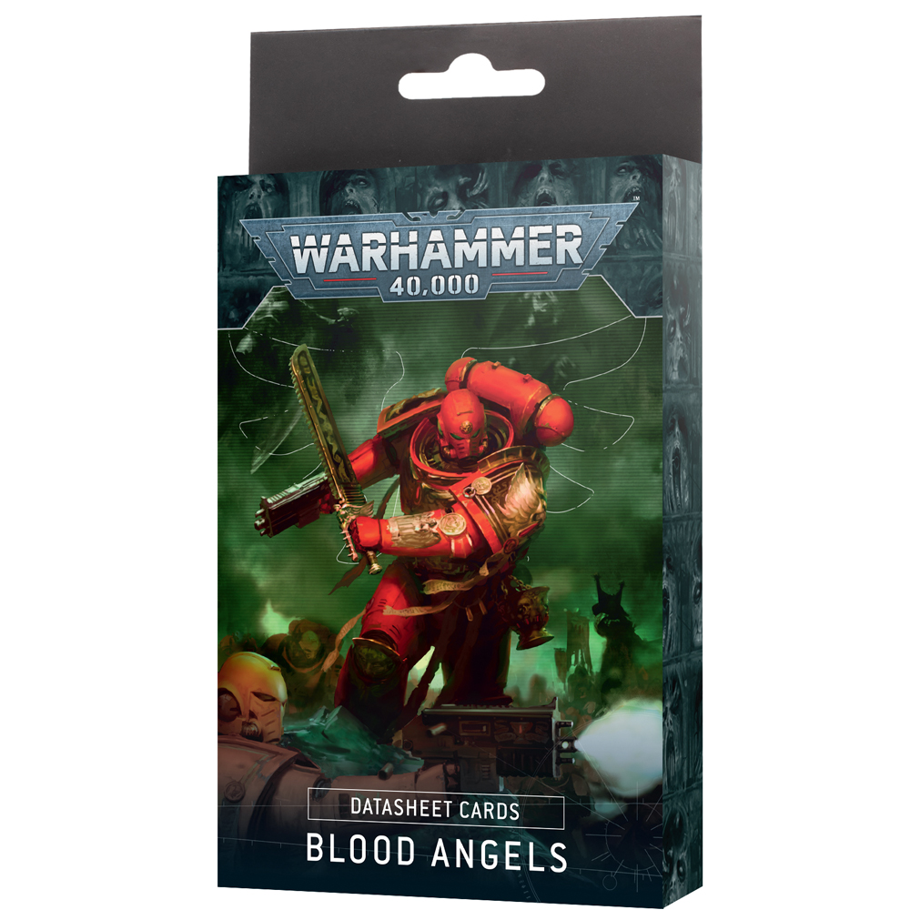 Warhammer 40K: Datasheet Cards - Blood Angels (Last Chance)