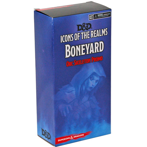 d d icons of the realm boneyard orc skeleton promo box