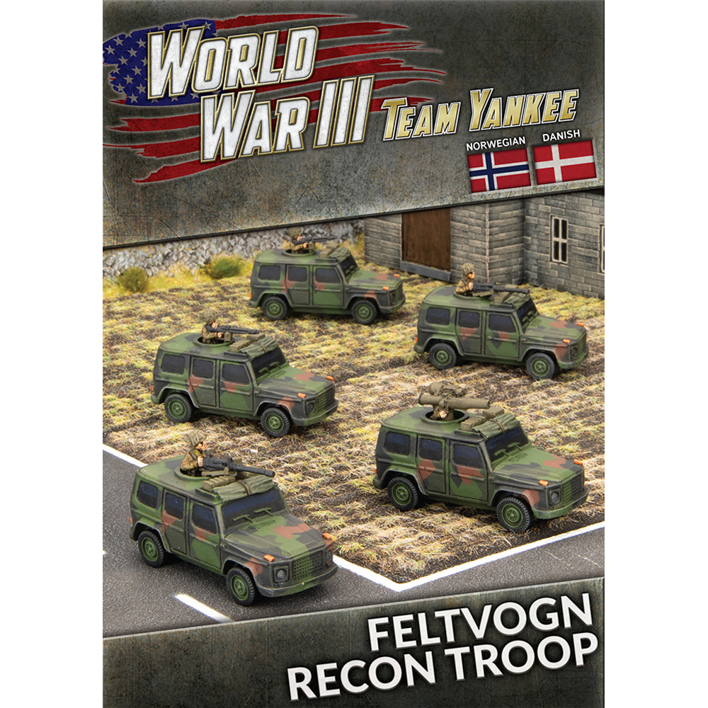 WWIII Team Yankee: Norwegian/Danish - Feltvogn Recon Troop (Last Chance)