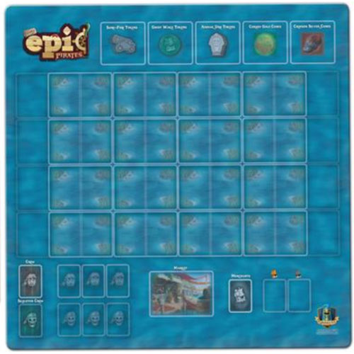 Tiny Epic Pirates: Game Mat