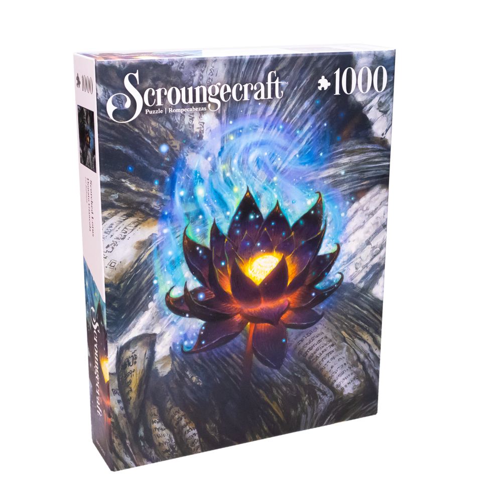 Scroungecraft: 1000-Piece Jigsaw Puzzle - Scorched Lotus