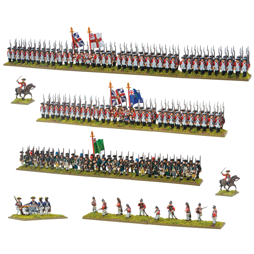 Black Powder Epic Battles: Revolution! British Army Brigade