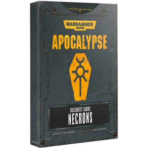 Warhammer 40K: Apocalypse Datasheet Cards - Necrons (Clearance)