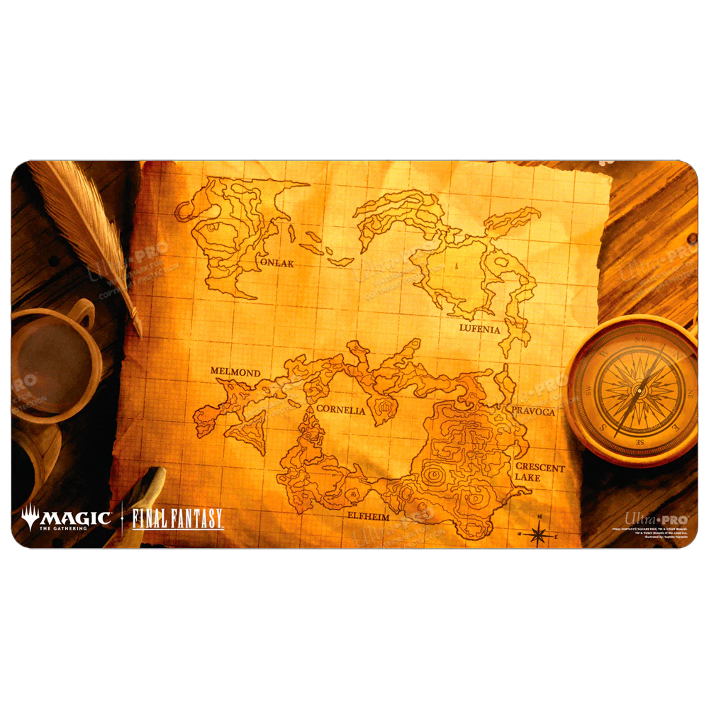 MtG Playmat: Final Fantasy - World Map