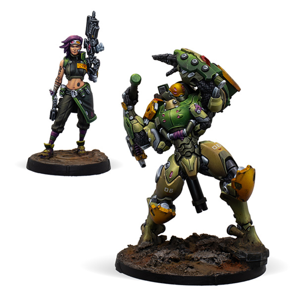 Infinity: NA2 - Scarface & Cordelia, Mercenary TAG Team