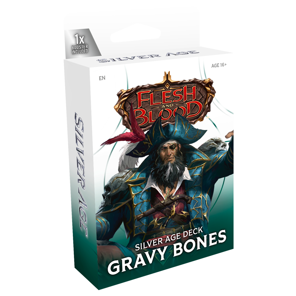 Flesh & Blood TCG: Silver Age Chapter 3 Deck - Gravy Bones (Pirate Necromancer) (Preorder)
